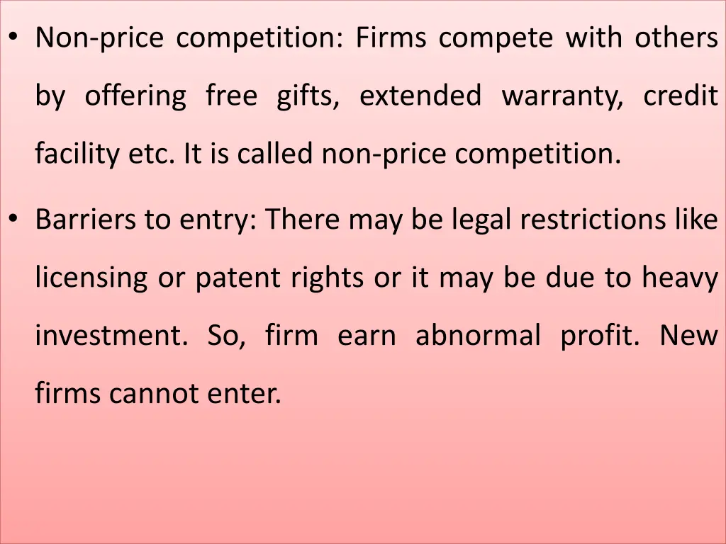 non price competition firms compete with others