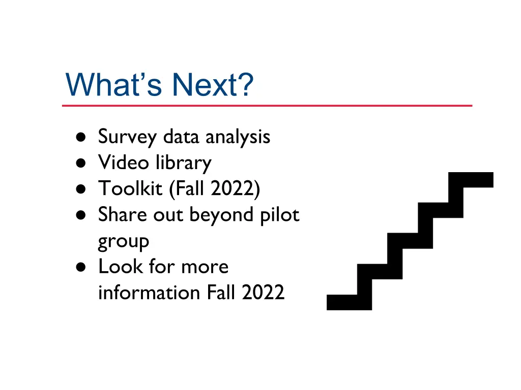 what s next