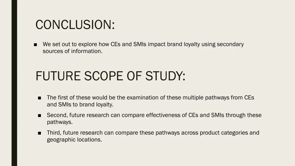 conclusion