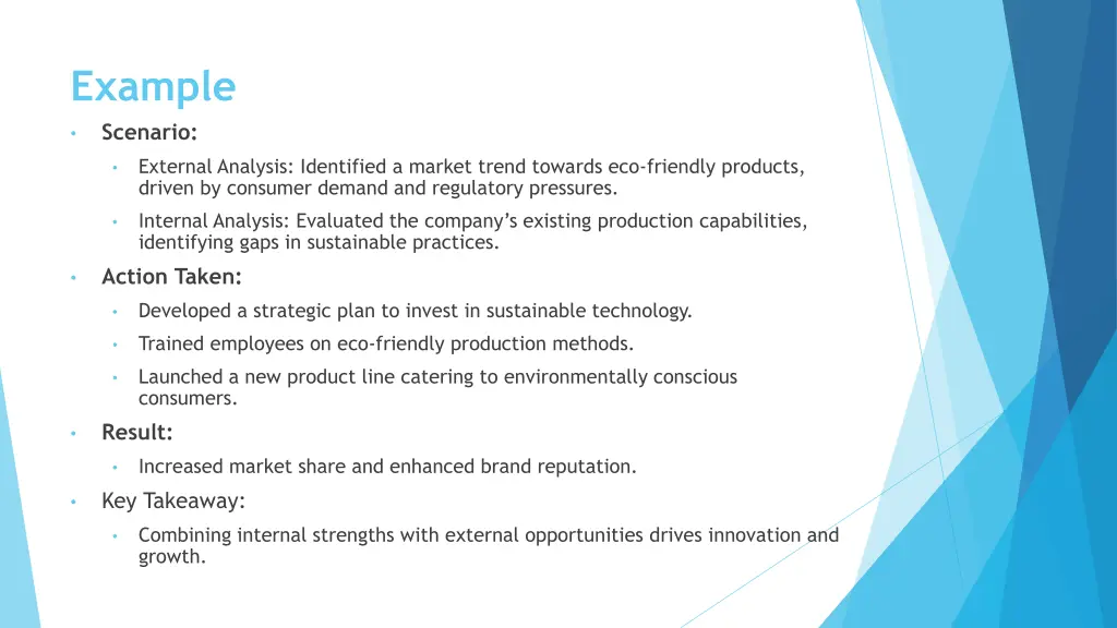 example scenario