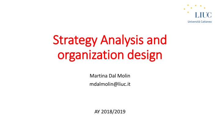 strategy analysis and strategy analysis