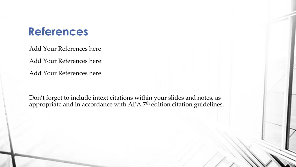 references