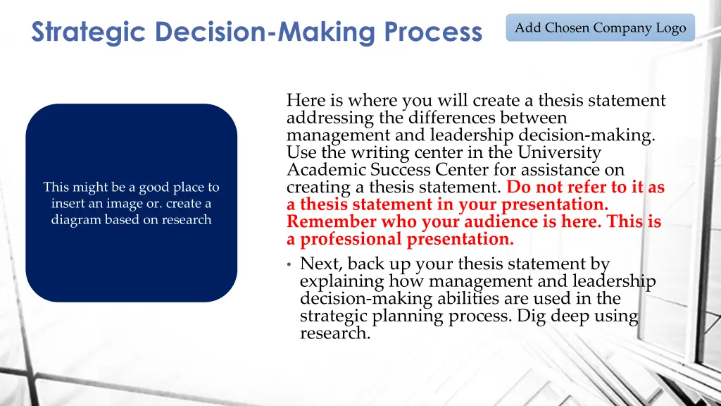 strategic decision making process 1