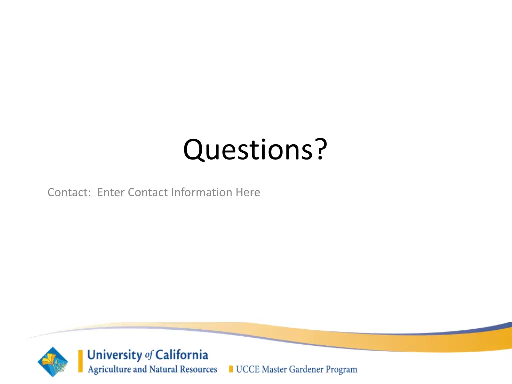 questions
