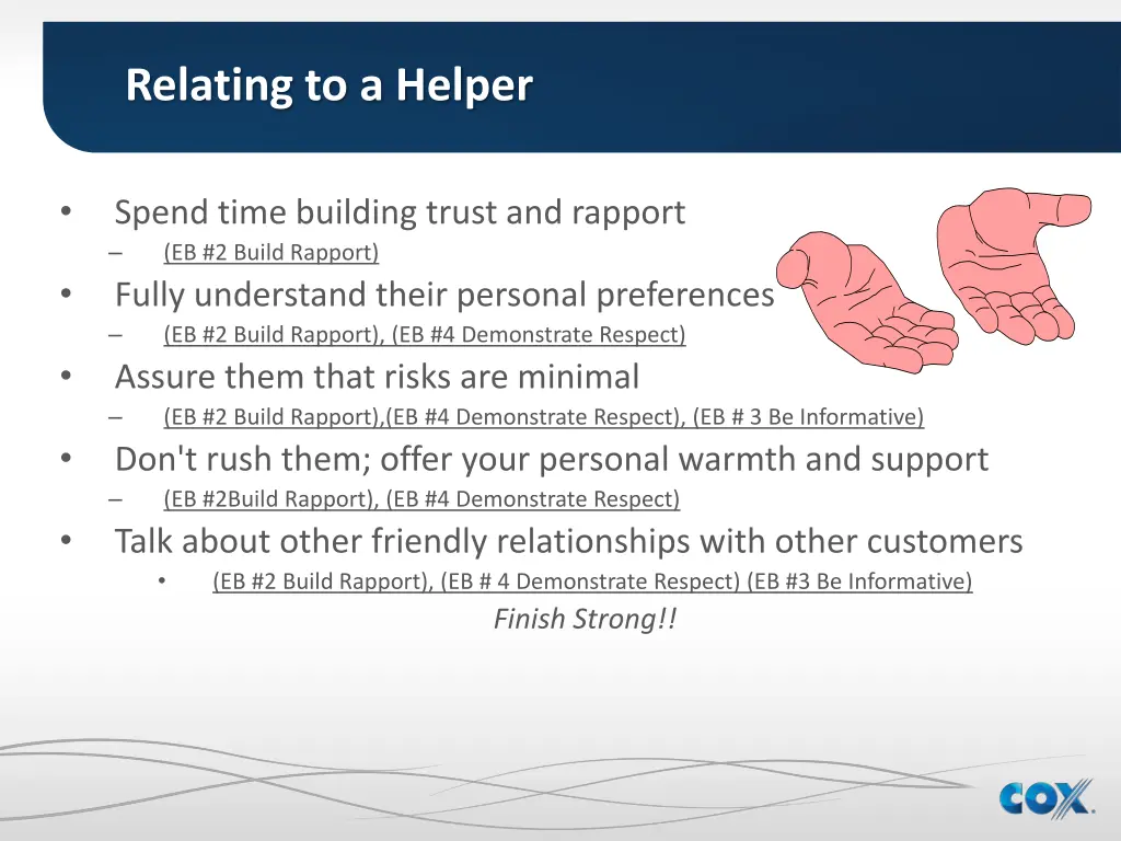 relating to a helper