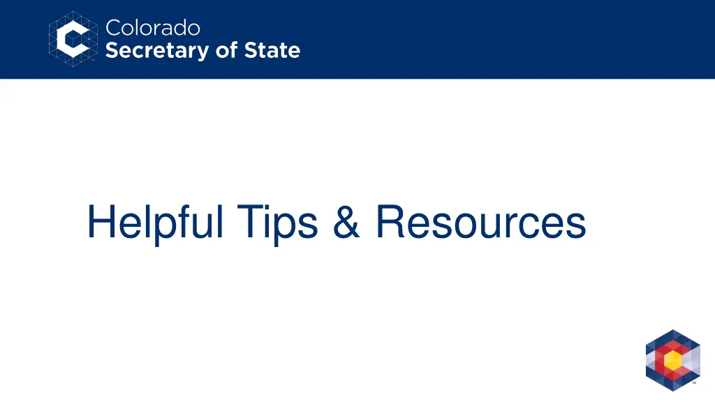 helpful tips resources