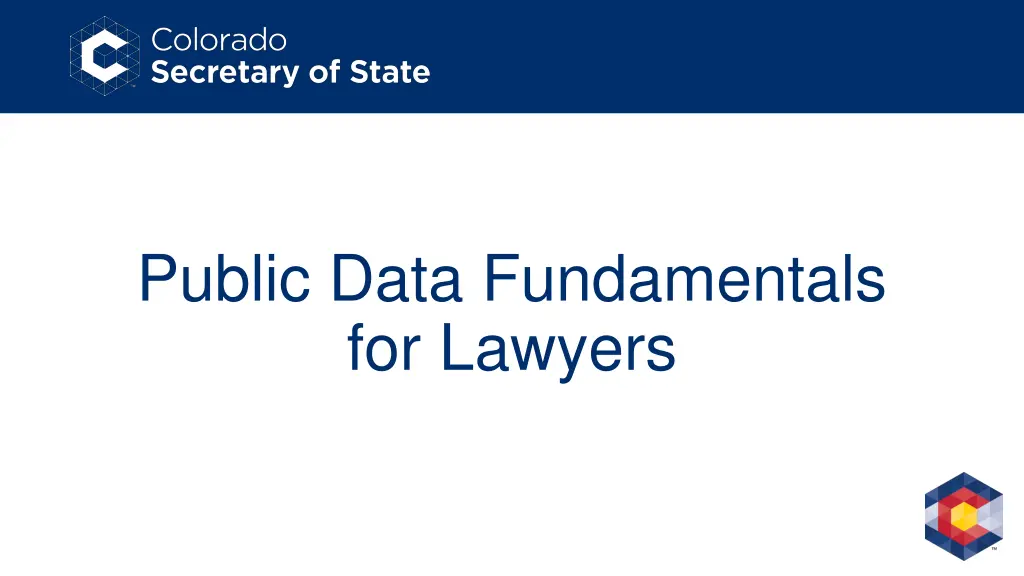 public data fundamentals for lawyers