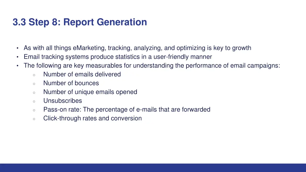 3 3 step 8 report generation