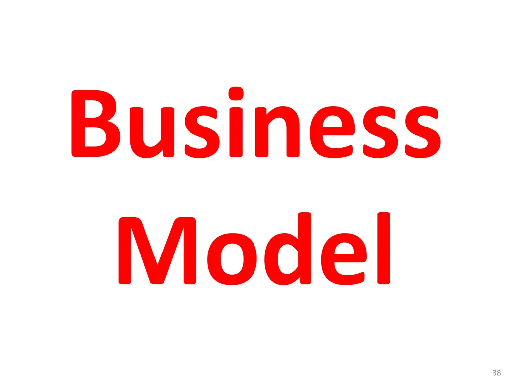 business model