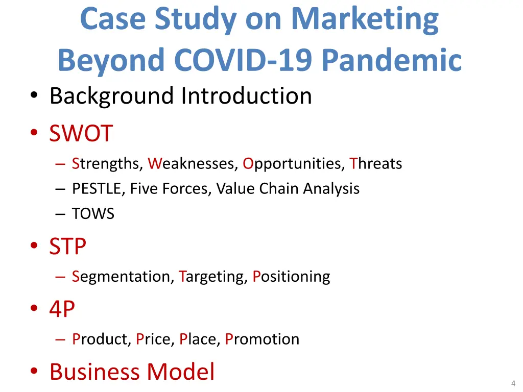 case study on marketing beyond covid 19 pandemic