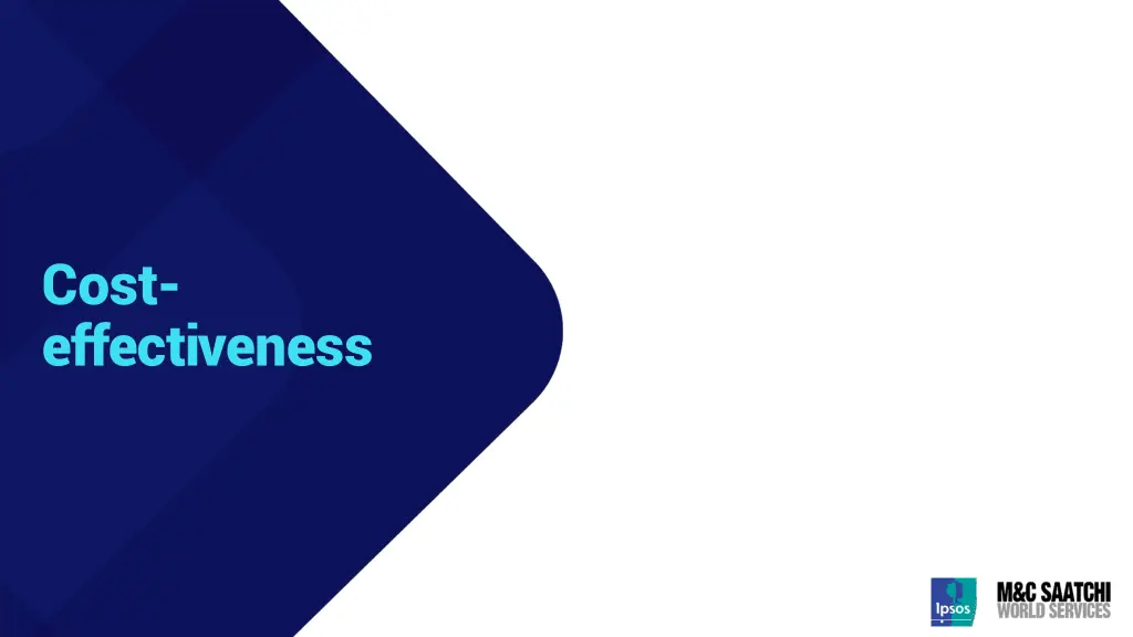 cost effectiveness