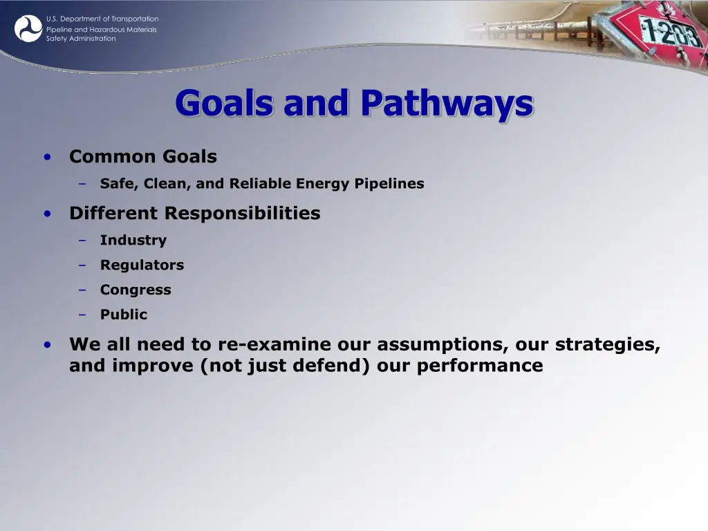 u s department of transportation pipeline 2