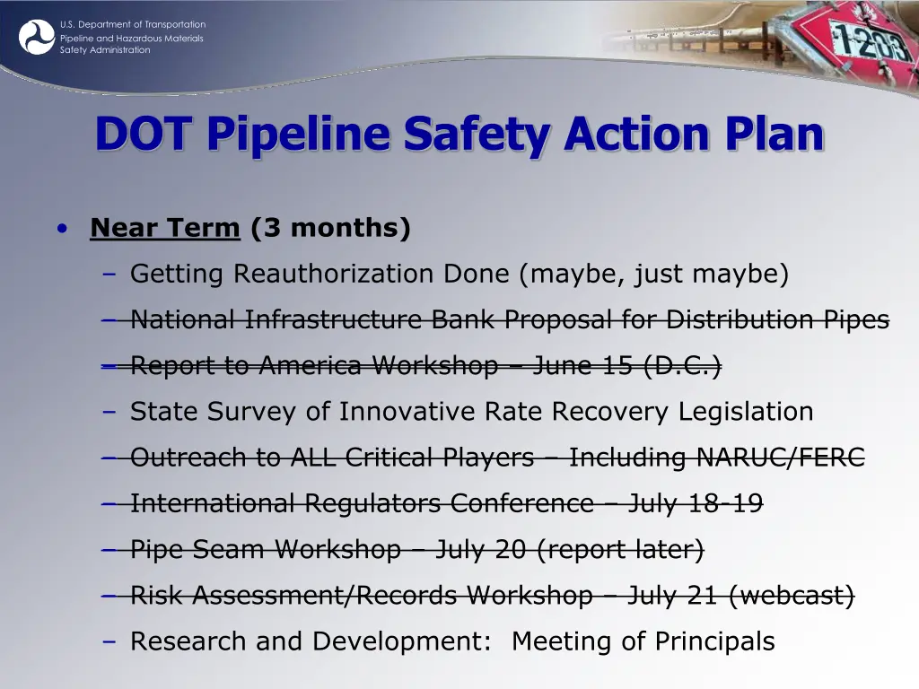 u s department of transportation pipeline 7