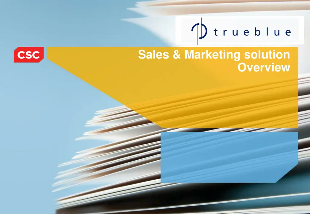 sales marketing solution