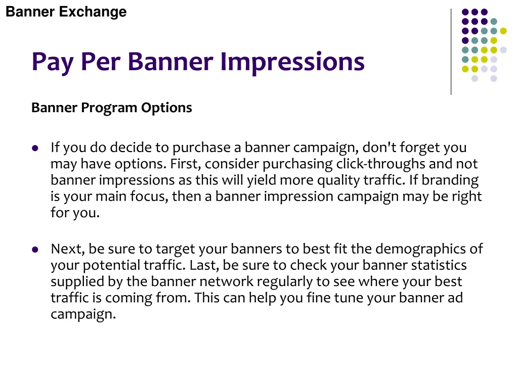 banner exchange 16
