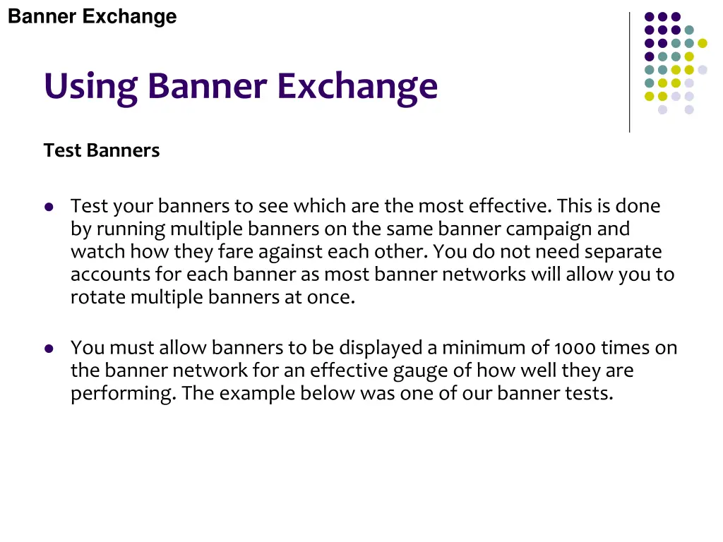 banner exchange 21