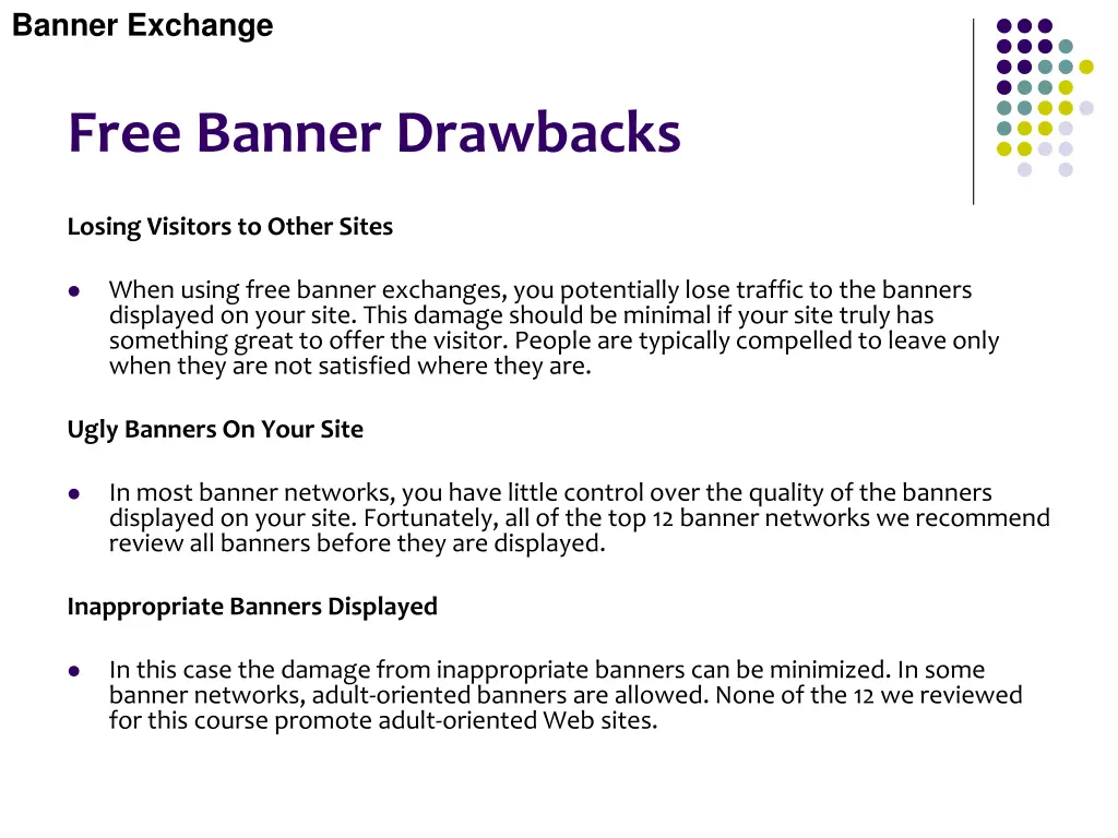 banner exchange 22