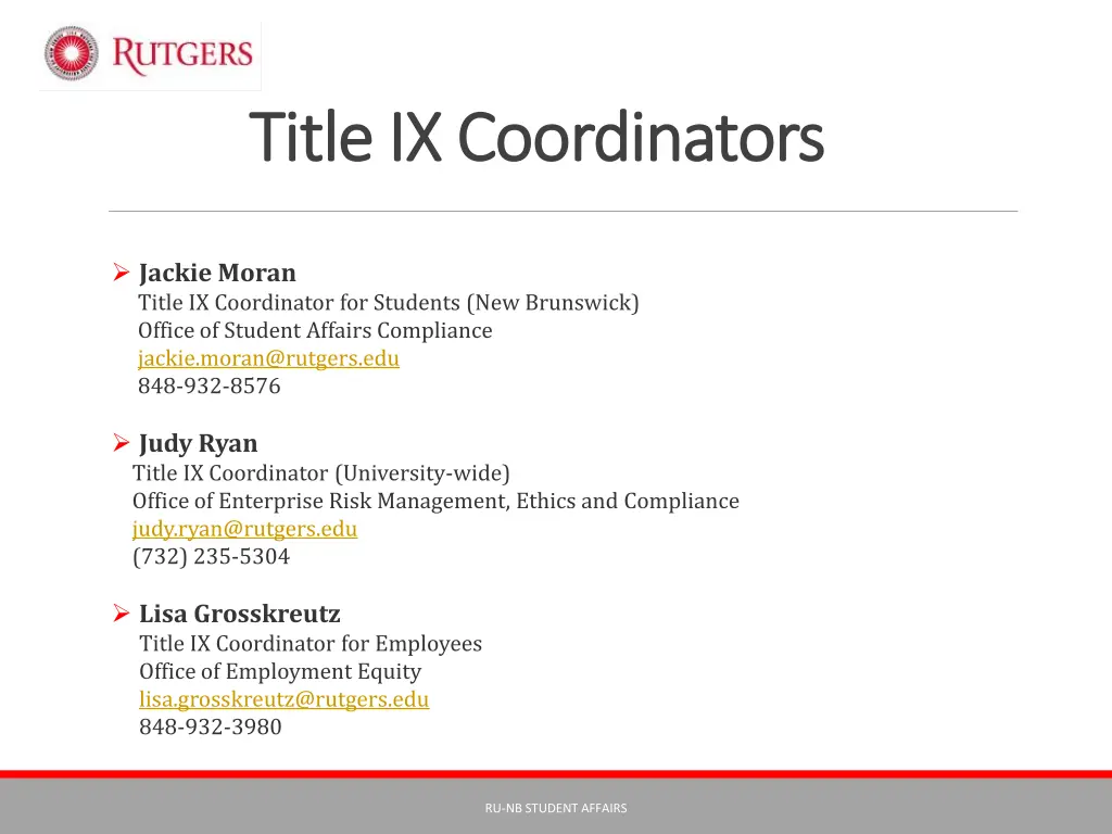 title ix coordinators title ix coordinators