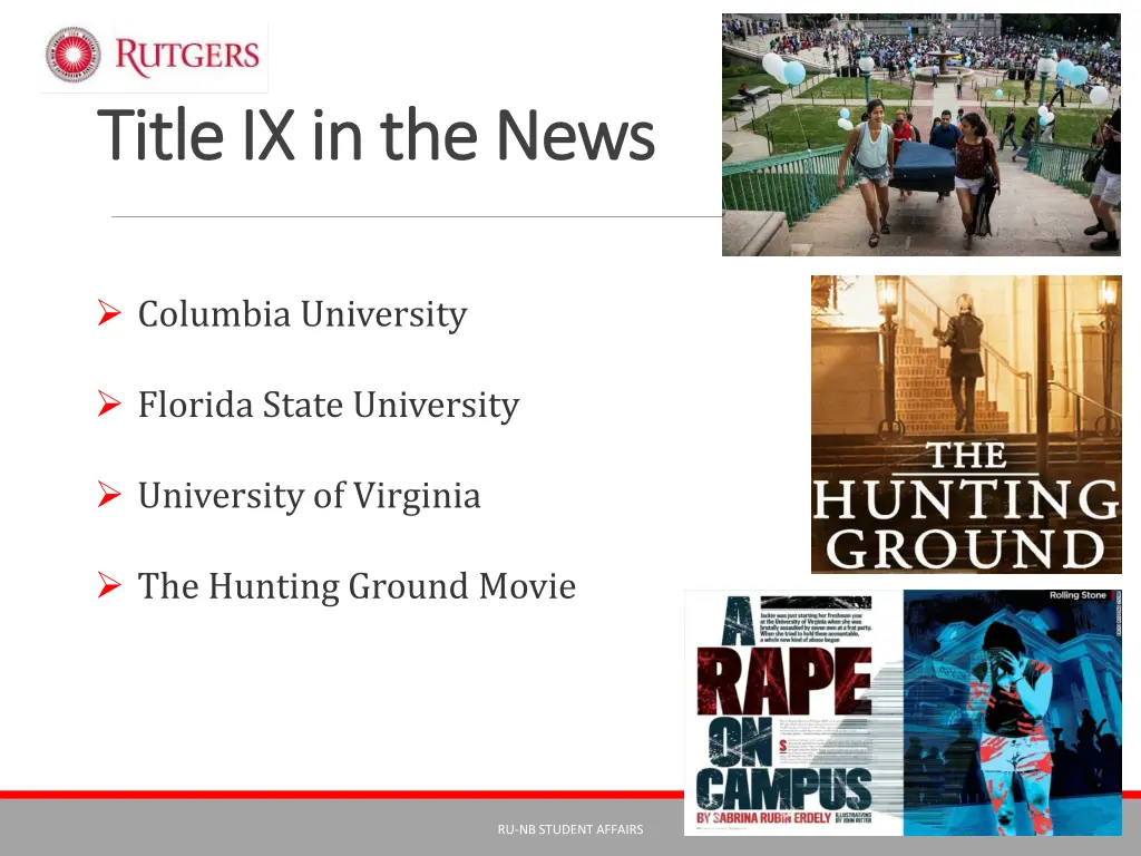 title ix in the news title ix in the news