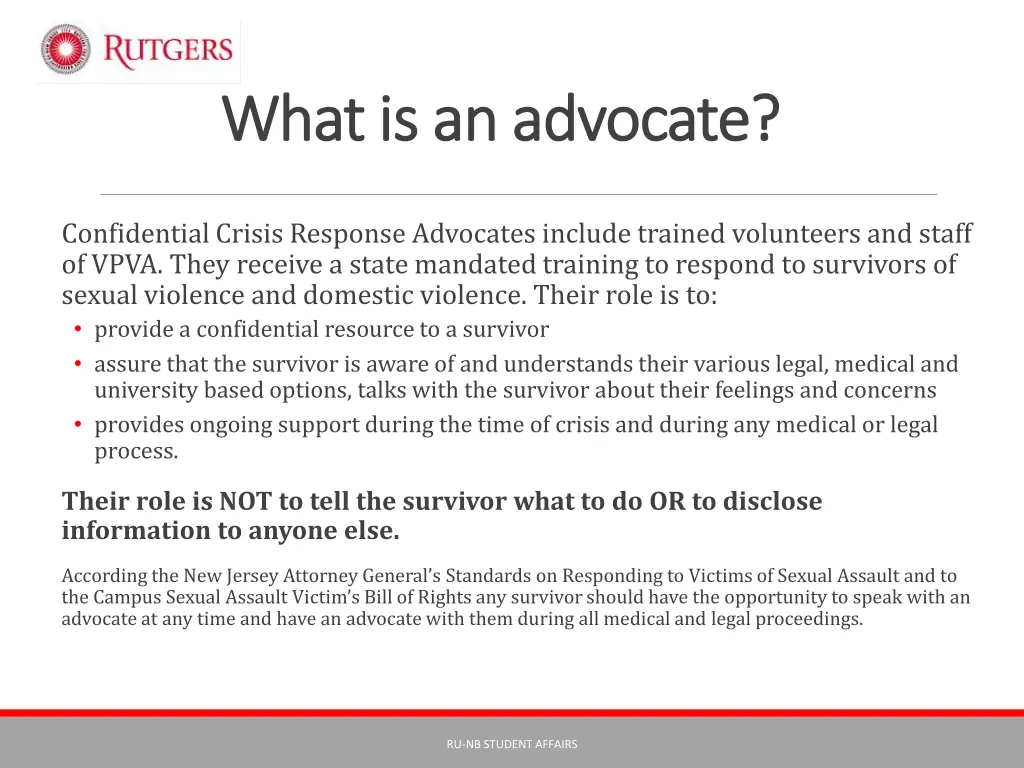 what is an advocate what is an advocate