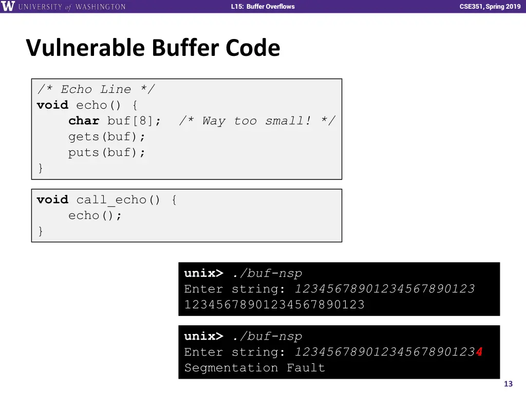 l15 buffer overflows 12
