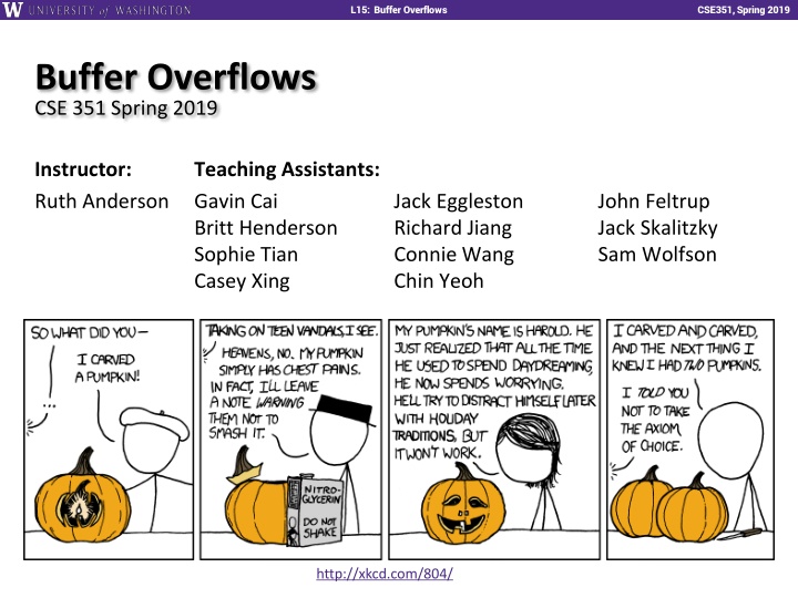 l15 buffer overflows