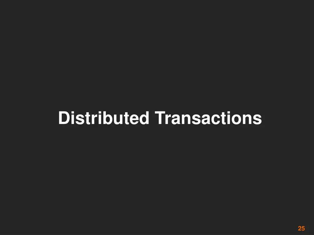 distributed transactions