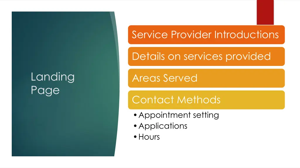 service provider introductions