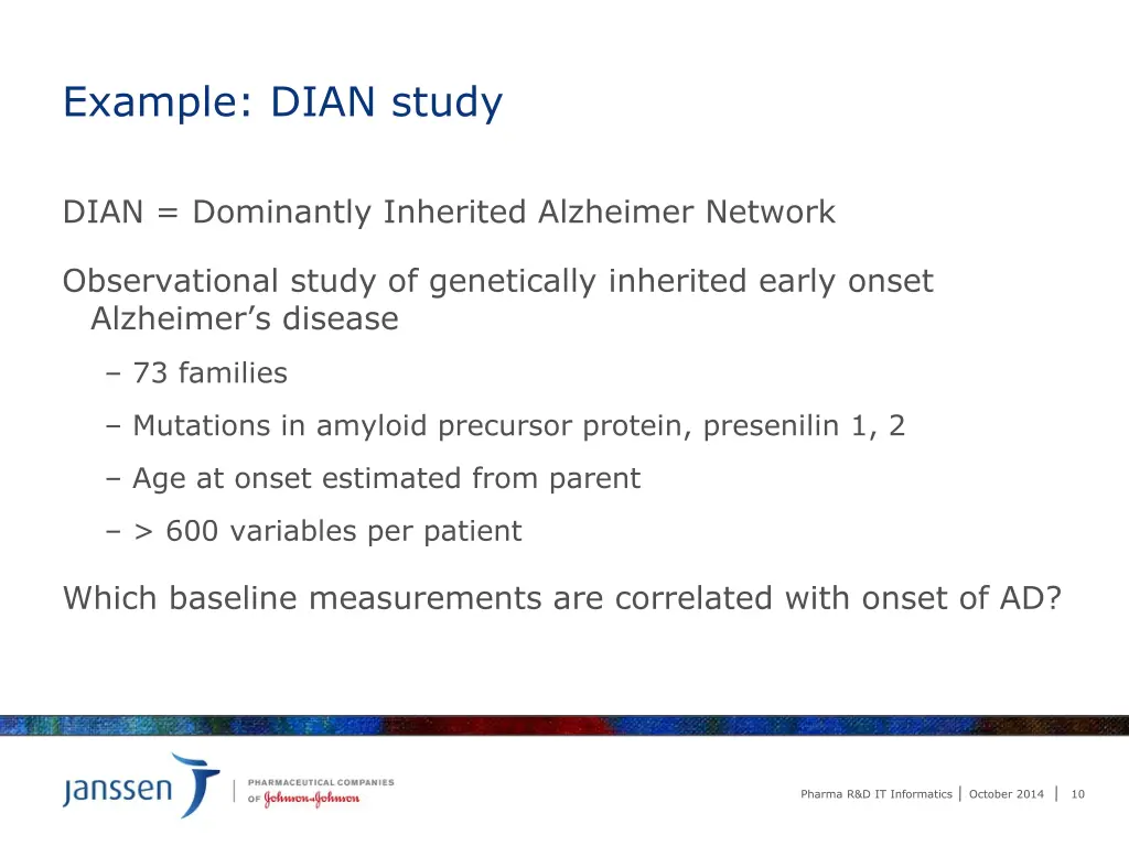 example dian study