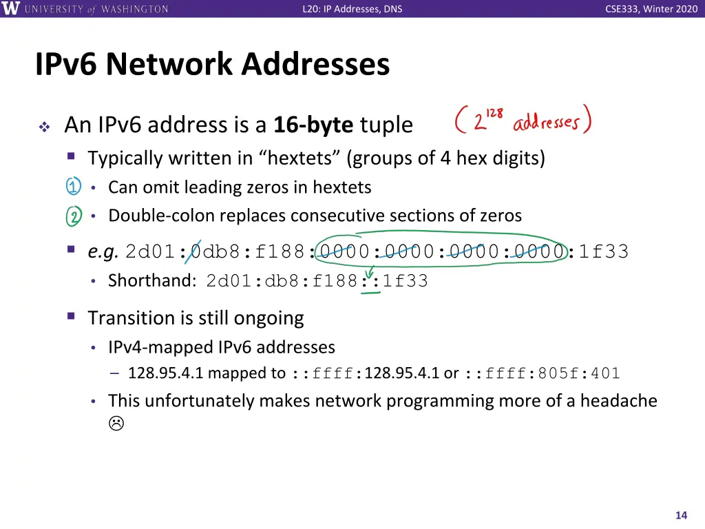l20 ip addresses dns 13