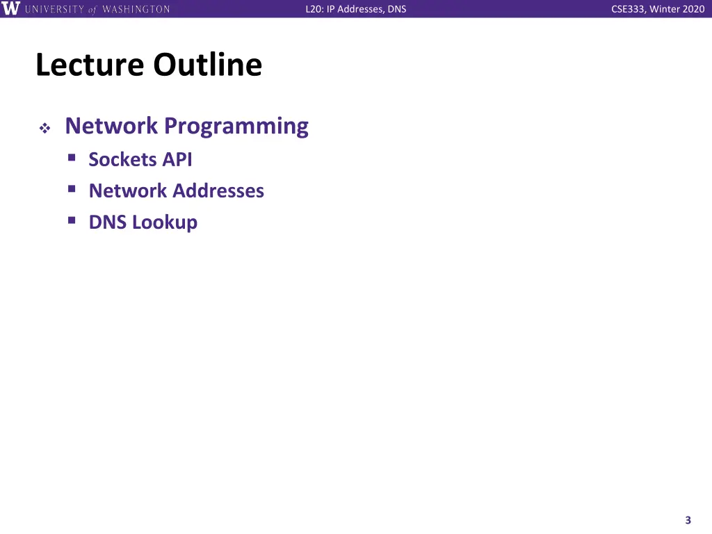 l20 ip addresses dns 2