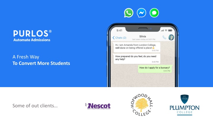 a fresh way to convert more students