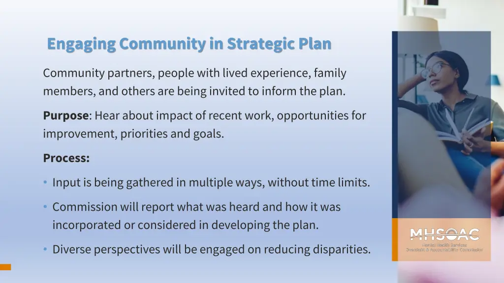 engaging community in strategic plan