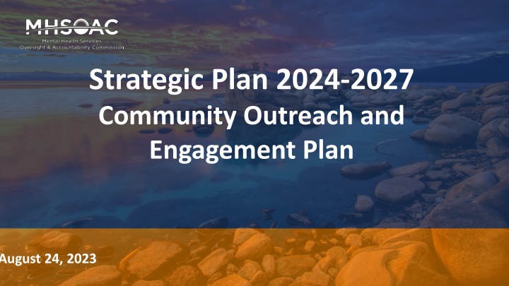 strategic plan 2024 2027 community outreach