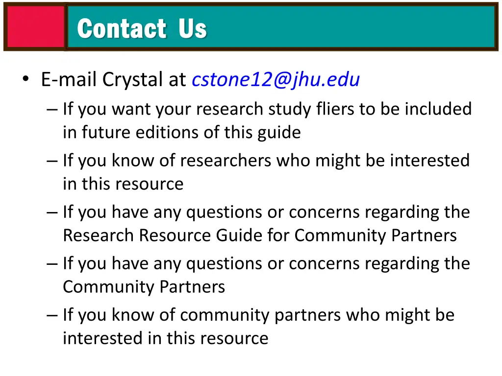 contact contact us