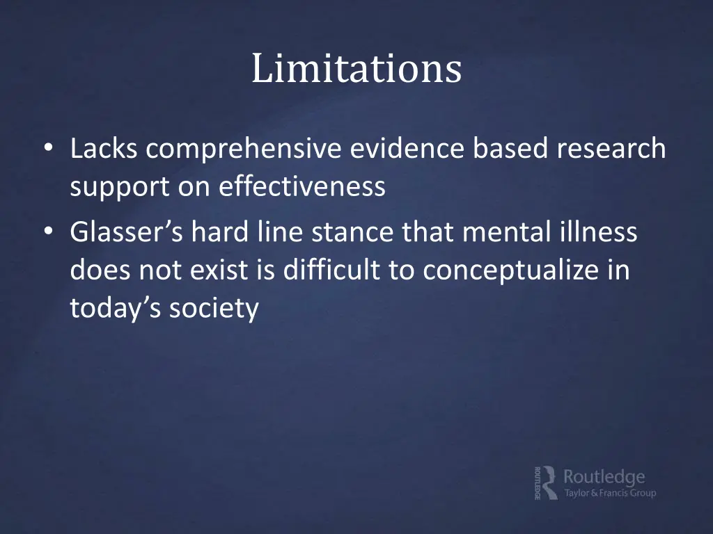 limitations