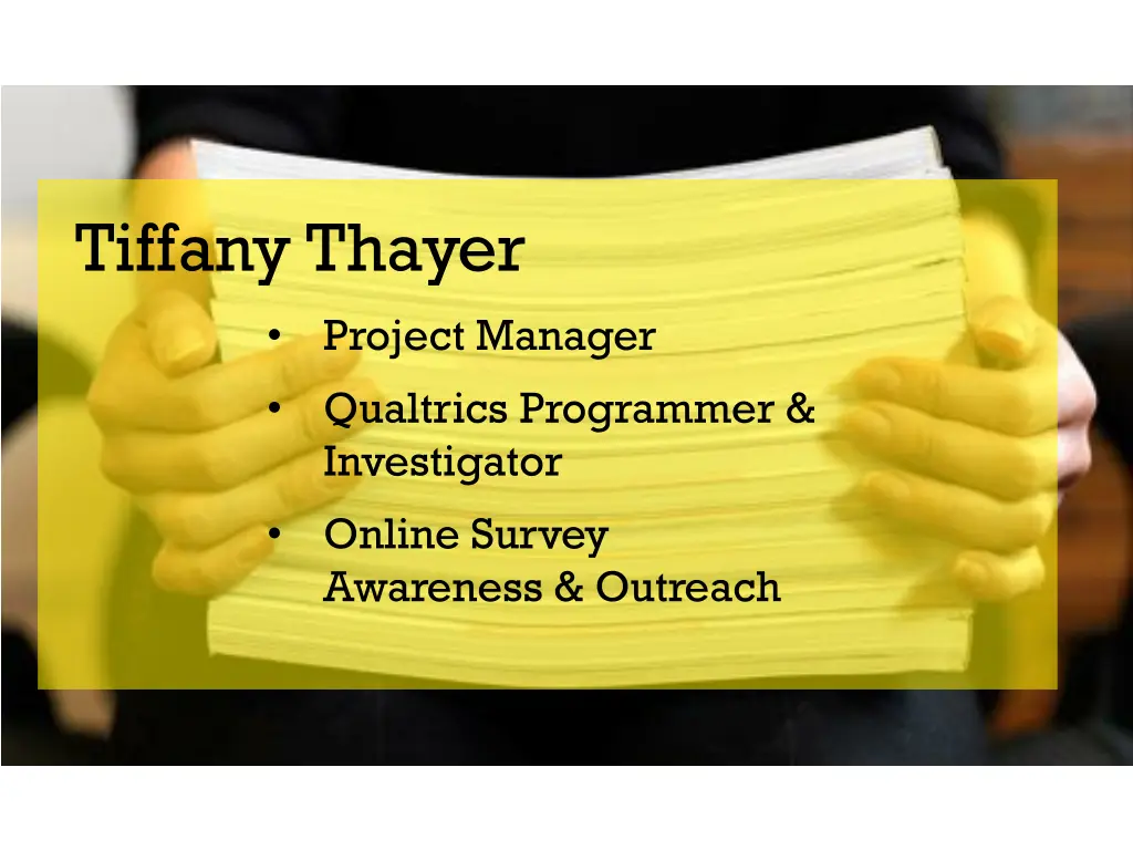 tiffany thayer