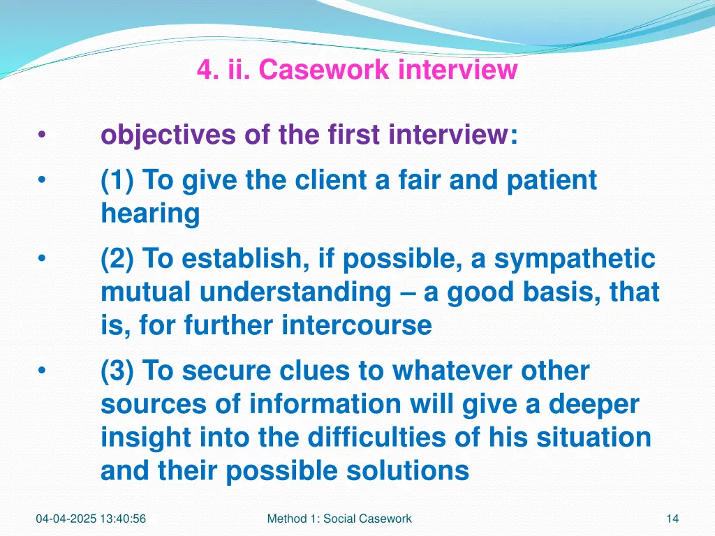 4 ii casework interview 1