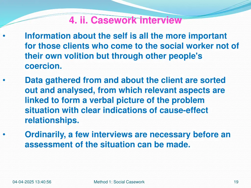 4 ii casework interview 6
