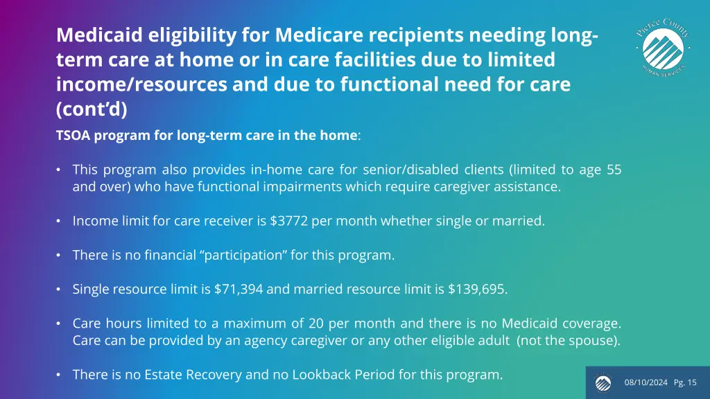 medicaid eligibility for medicare recipients 3