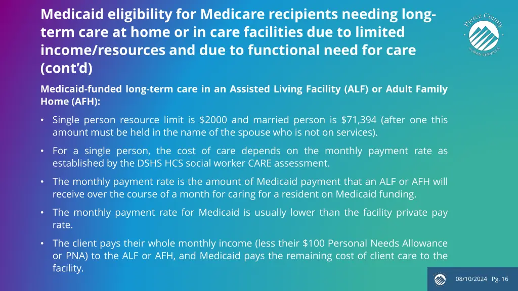 medicaid eligibility for medicare recipients 4