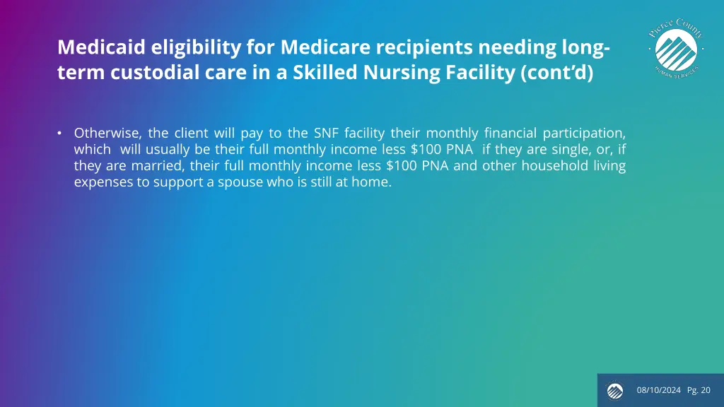 medicaid eligibility for medicare recipients 8