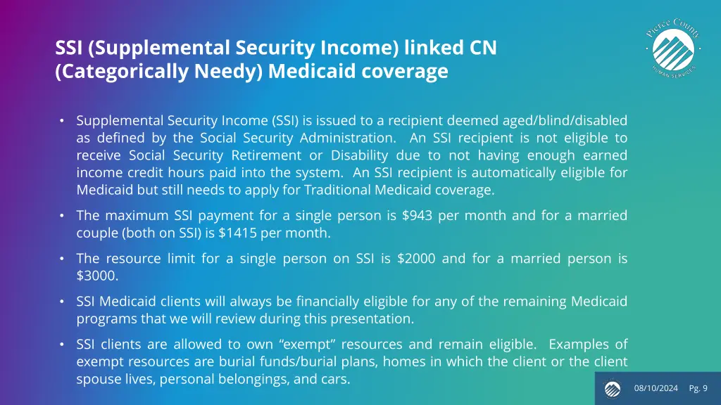 ssi supplemental security income linked