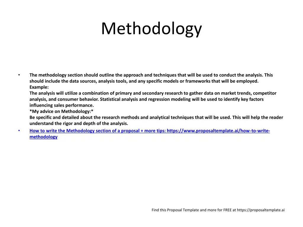 methodology