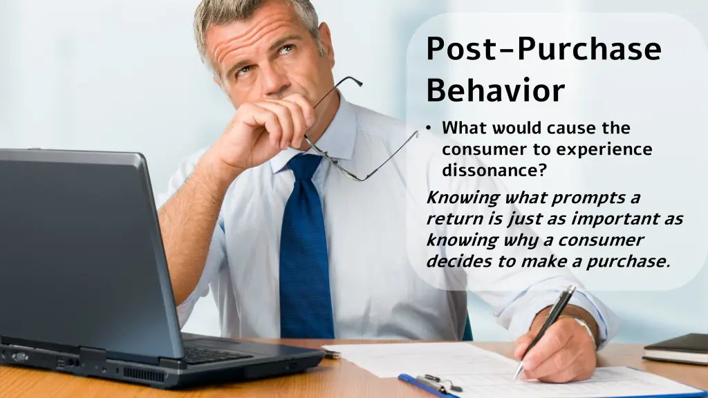 post purchase behavior what would cause