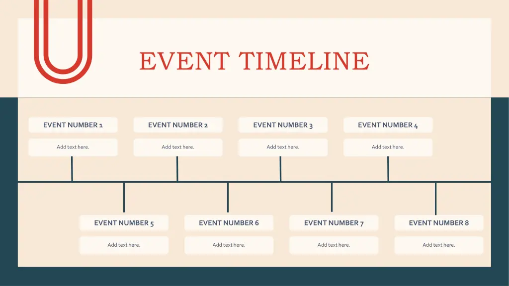 event timeline