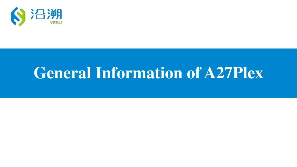 general information of a27plex