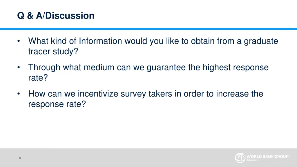 q a discussion