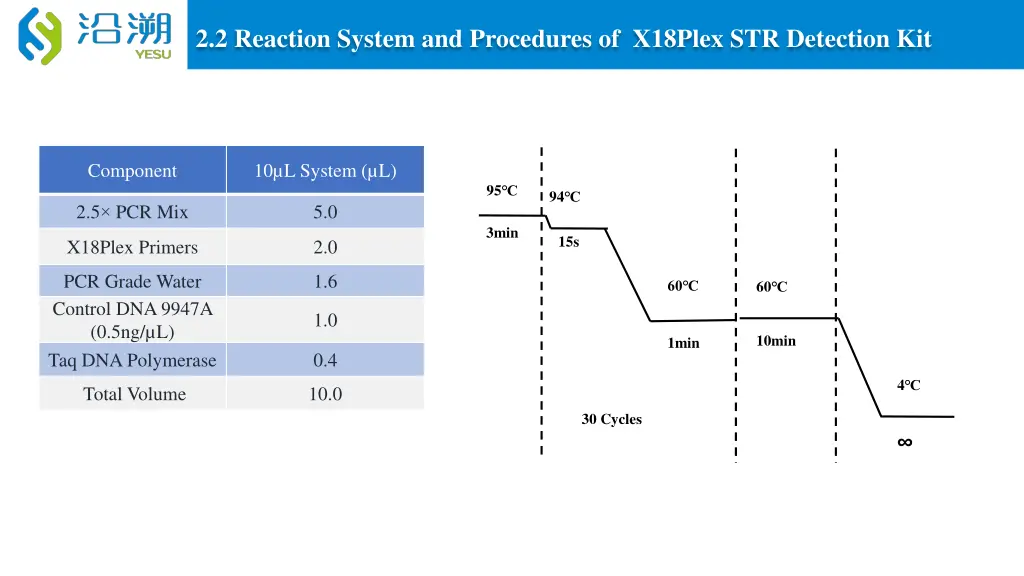 2 2 reaction system and procedures of x18plex