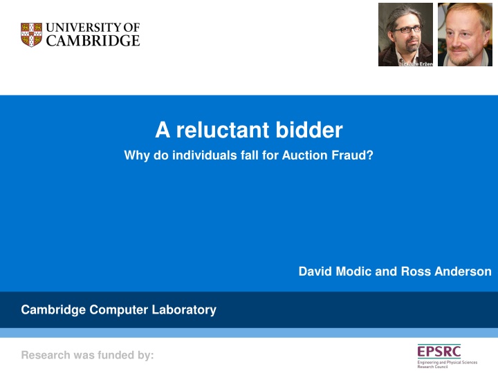 a reluctant bidder why do individuals fall